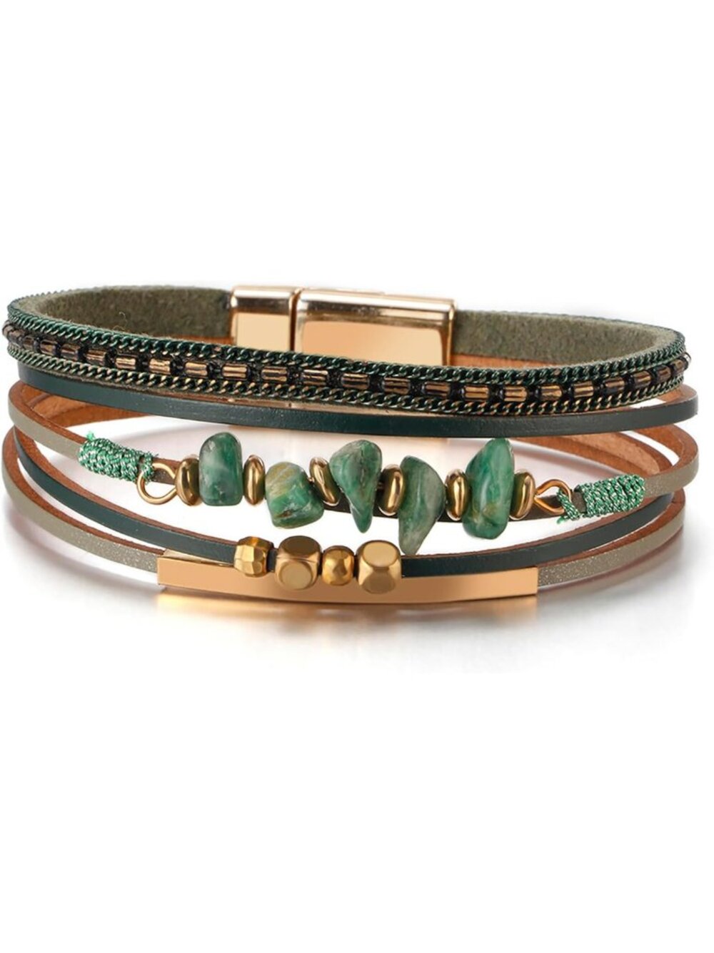 Stylish Leather Wrap Bracelets for Women | Boho Western Layered Jewelry